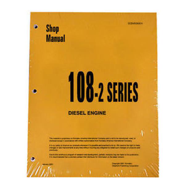 Komatsu Engine 6D108E-2 ALL 108-2 Series Service Manual #1 image