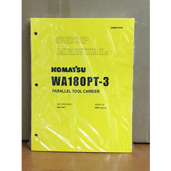 Komatsu WA180PT-3 Parallel Tool Carrier Wheel Loader Shop Service Repair Manual #1 image