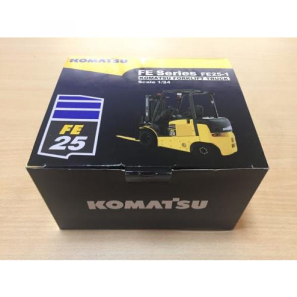 1/24 Komatsu FE Series FE25-1 Forklift Truck Pull-Back Car not sold in stores #7 image