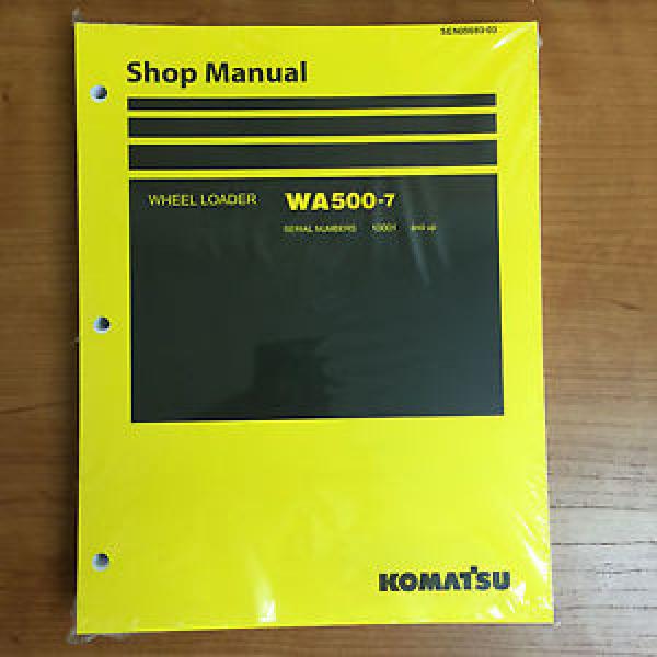 Komatsu WA500-7 Wheel Loader Shop Service Repair Manual 10001 and UP #1 image