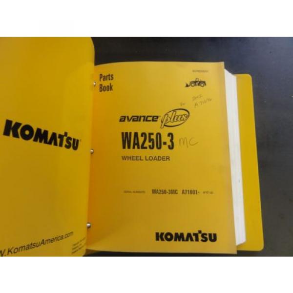 Komatsu WA250-3MC Parts and Operation and Maintenance Manuals #6 image