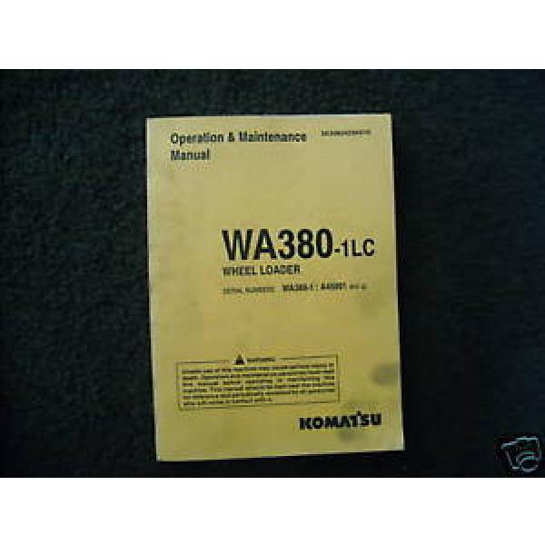 Komatsu WA380-1LC Operation &amp; Maintenance manual #1 image