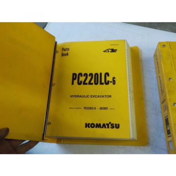 Komatsu PC220LC-6  Parts Book #1 image
