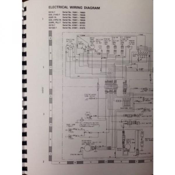 Komatsu D20P-7 D21A-7 D21PG-7A Dozer Shop Service Repair Manual SEBM001408 #7 image