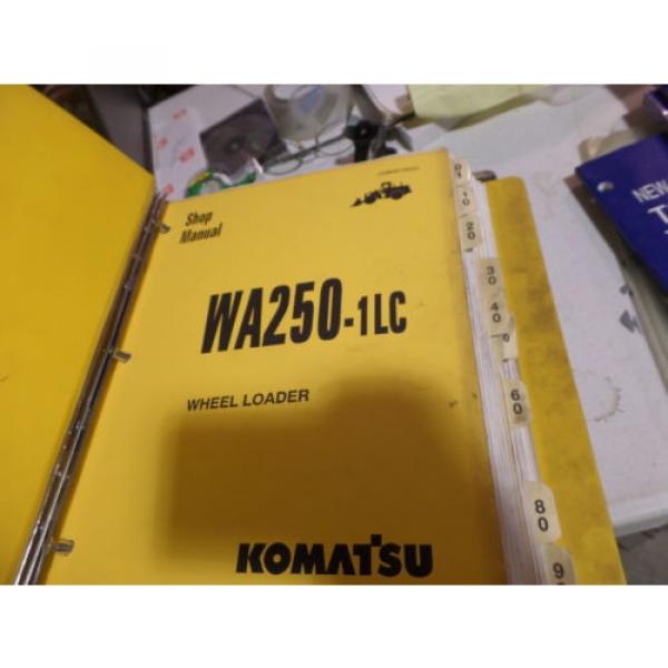 KOMATSU WA250-1LC WHEEL LOADER SHOP MANUAL S/N A65001 &amp; UP #2 image