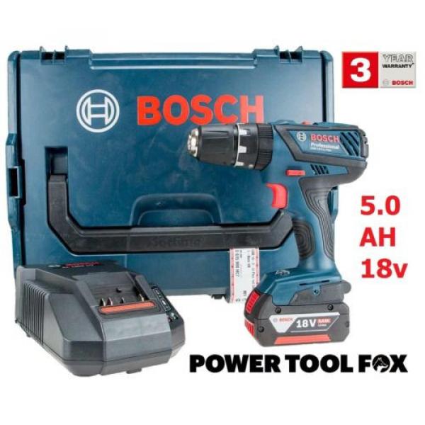 new5.0AH Bosch GSB 18-2-Li Plus LS Cordless COMBI DRILL 0615990HC7 3165140889933 #1 image