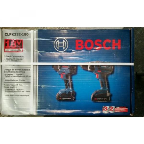 Bosch 2 tool combo kit CLPK232-180 #1 image