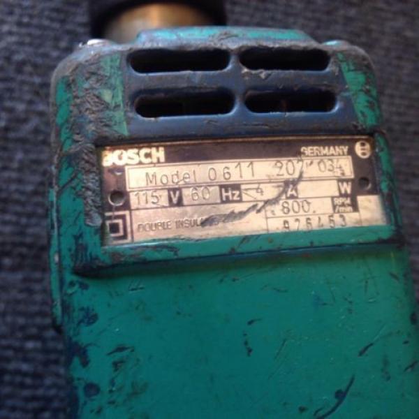 BOSCH 0611 207 ROTARY HAMMER DRILL, Works Great #4 image