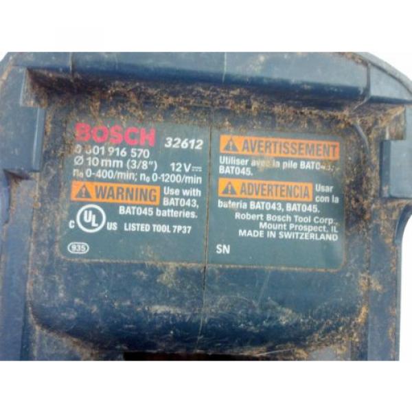 Bosch 32612 12V 3/8&#034; Cordless Drill/Driver #6 image