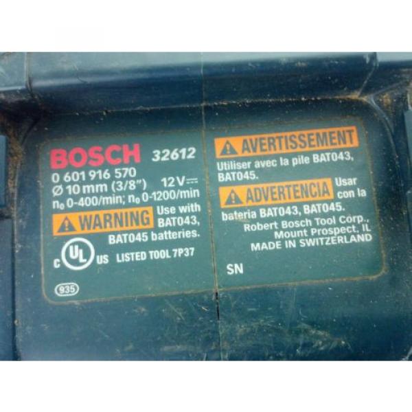 Bosch 32612 12V 3/8&#034; Cordless Drill/Driver #7 image