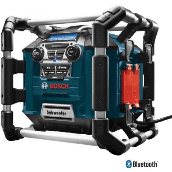 New Water Resistant Cordless Bluetooth Capability Jobsite Radio 18v Job Site #3 image