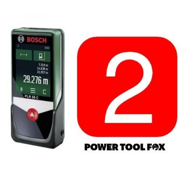 2 x Bosch PLR 50 C Laser Measurers Bluetooth 0603672200 3165140791854 #1 image