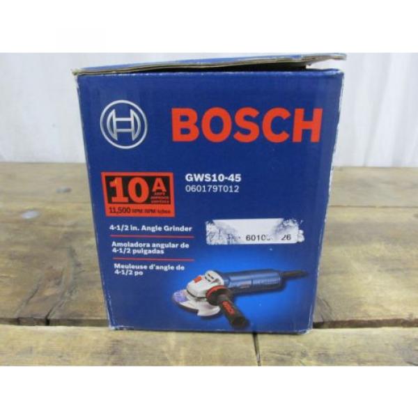 NEW Bosch 4-1/2 In Angle Grinder GWS10-45 #5 image