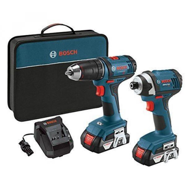 Bosch CLPK26-181 18-Volt 2-Tool Combo Kit with 1/2-Inch Drill/Driver, #1 image