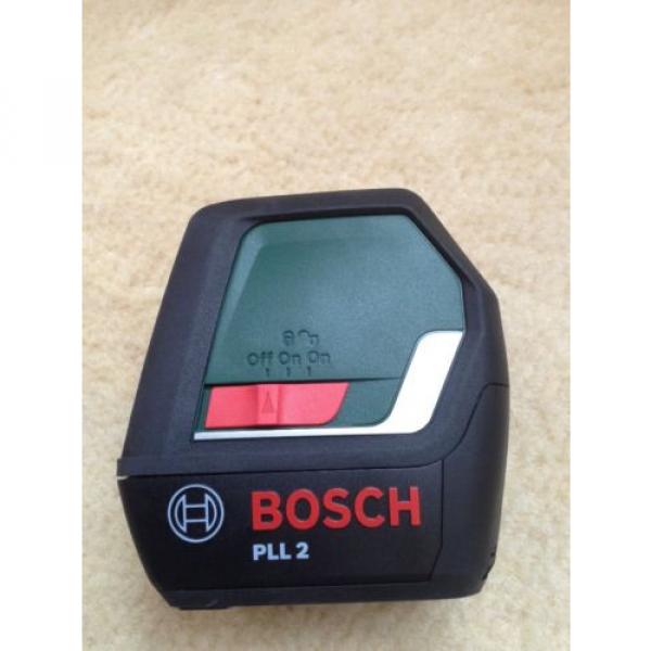 Brand New Bosch PLL-2 Self Level Cross Line Laser Level with Tripod #10 image