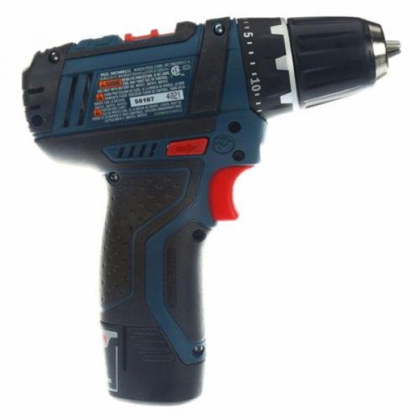Bosch 12 Volt Lithium ion Cordless Electric Variable Speed Drill Driver Kit #4 image