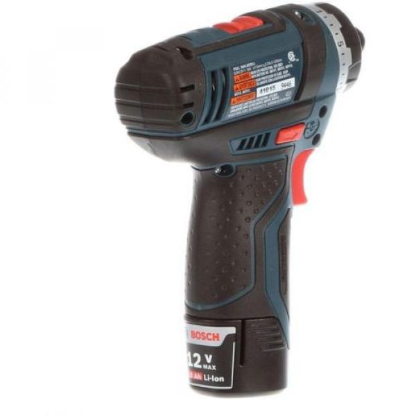 Bosch Li-Ion Pocket Driver/Drill Cordless Power Tool-ONLY 1/4in 12V Hex PS21-2A #3 image