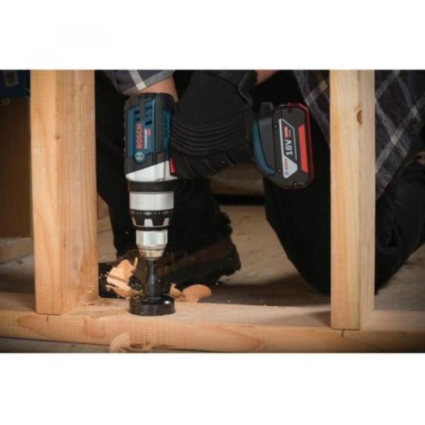 Bosch Lithium-Ion 1/2in Hammer Drill Concrete Driver Kit Cordless Tool-ONLY 18V #5 image
