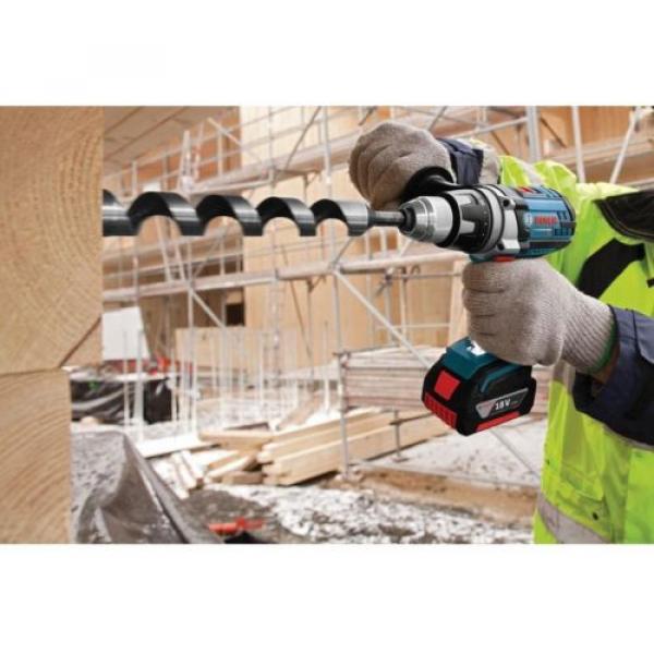 Bosch Lithium-Ion 1/2in Hammer Drill Concrete Driver Kit Cordless Tool-ONLY 18V #6 image