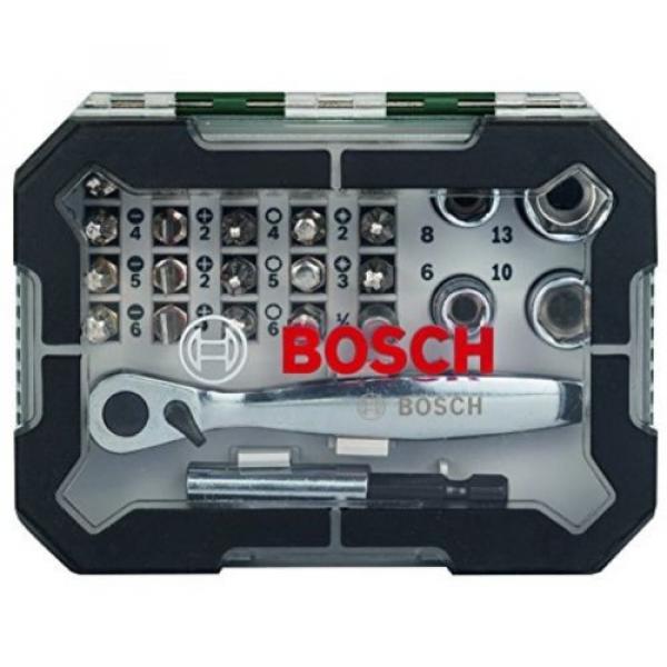 Bosch Screwdriver Bit And Ratchet Set, 26 Pieces #4 image