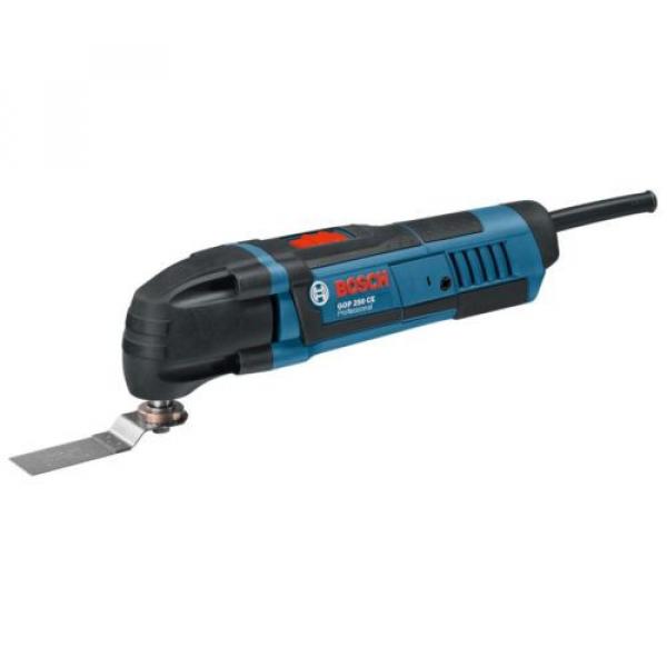 New Bosch Professional Multi Cutter With 8 Accessories GOP 250CEC 110 Volt #1 image