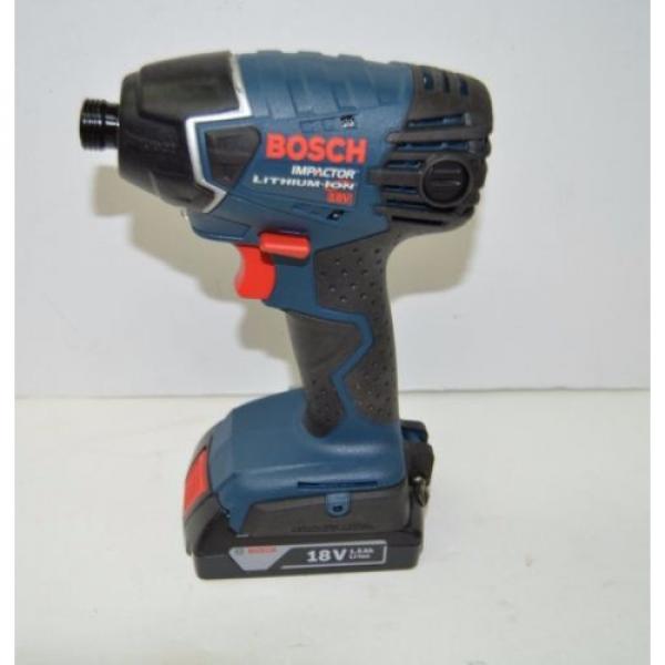 Bosch 25618-02 18-Volt Lithium-Ion 1/4-Hex Impact Driver Kit with 2 Batteries #2 image