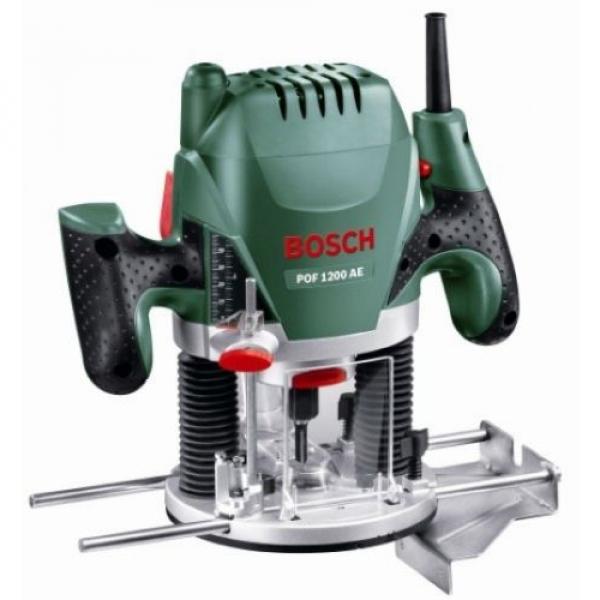 Bosch POF 1200 AE Router With Vacuum Adaptor and Clamping Lever, SDS System #1 image