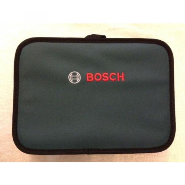 New Bosch 12&#034; x 9&#034;  x 3&#034; Contractors Tool Bag with Inside Pocket #1 image