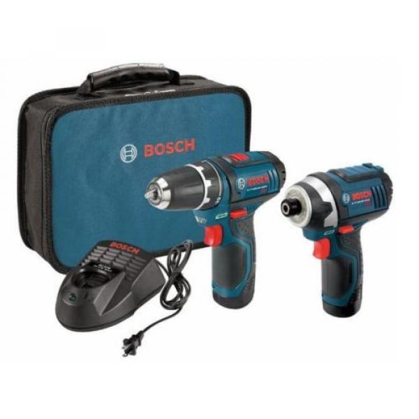 Electric Drill Driver 12 Volt Lithium Ion Cordless Impact Driver Combo Kit 2Tool #1 image