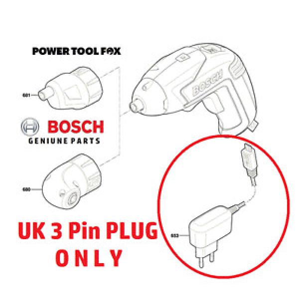 2016 2017 Bosch IXO 5 - UK 3 Pin Plug  -  BATTERY CHARGER - 1600A0048V - 500R# #1 image