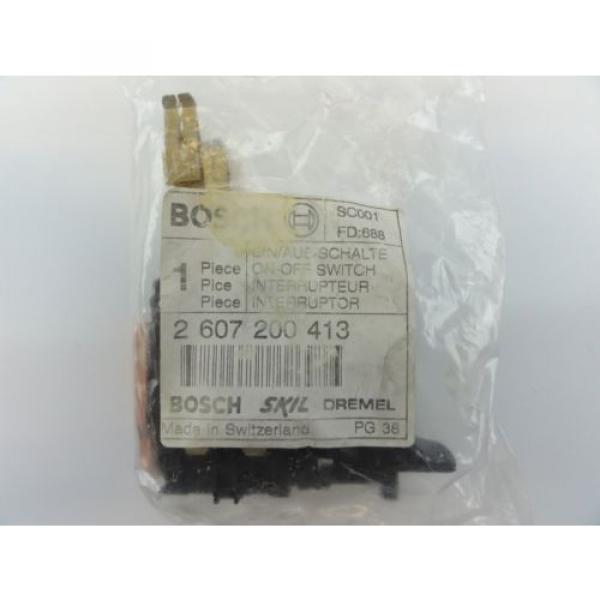 Bosch #2607200413 New Genuine OEM Switch for 52324 52318 3960 3860 3870 3850 #7 image