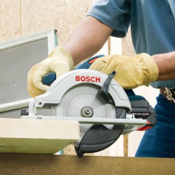 Bosch 18 Volt Lithium Ion Cordless Electric 6-1/2 in Circular Saw Powerful New #2 image