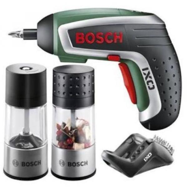 Bosch IXO Accessories Set Of Spice Mill + BBQ Blower + Universal Cutting Adaptor #4 image