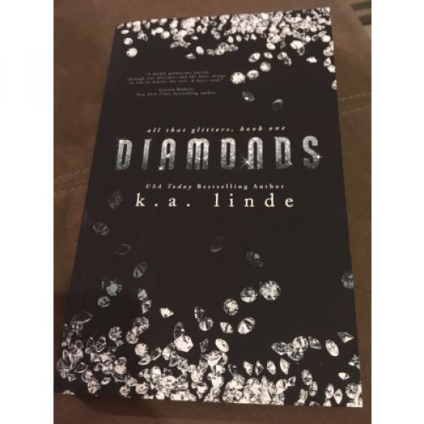 Diamonds by K.A. Linde (2015, Paperback, Signed) #2 image