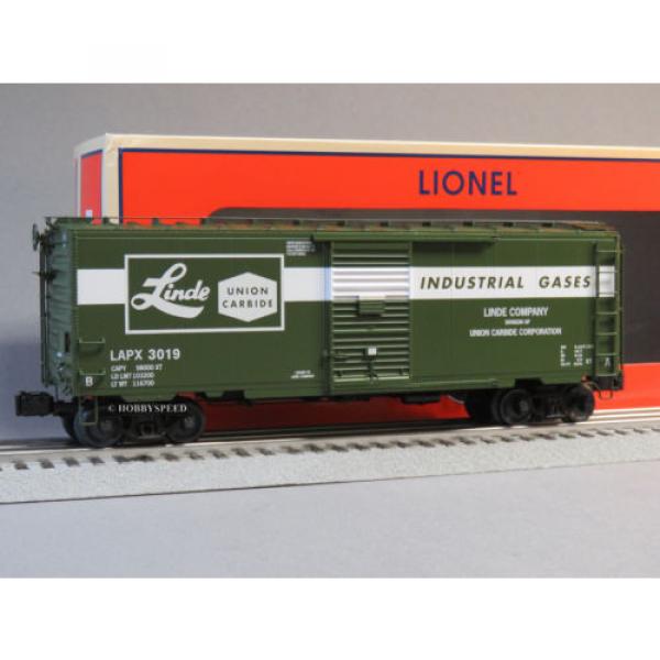 LIONEL LINDE UNION CARBIDE AIR PRODUCTS PS-1 BOXCAR 3019 o gauge train 6-82624 #1 image