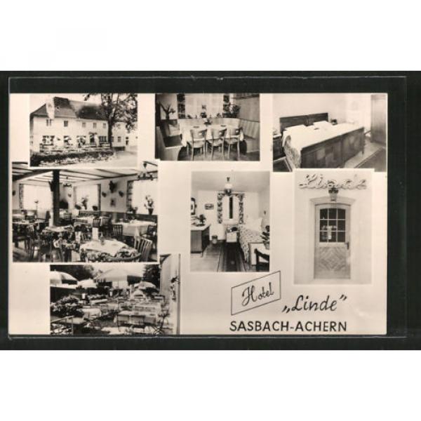 schöne AK Sasbach-Achern, Motive aus dem Hotel Linde #1 image
