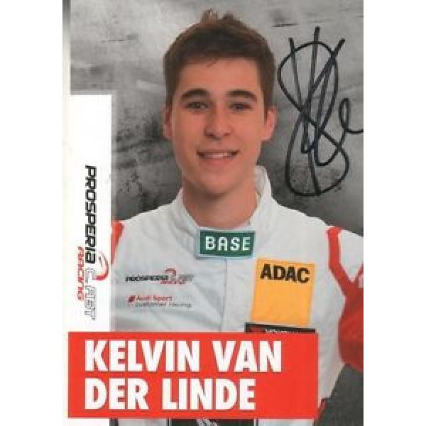 Kevin Van Der Linde Autographed Photo Card South African Racing Driver #1 image