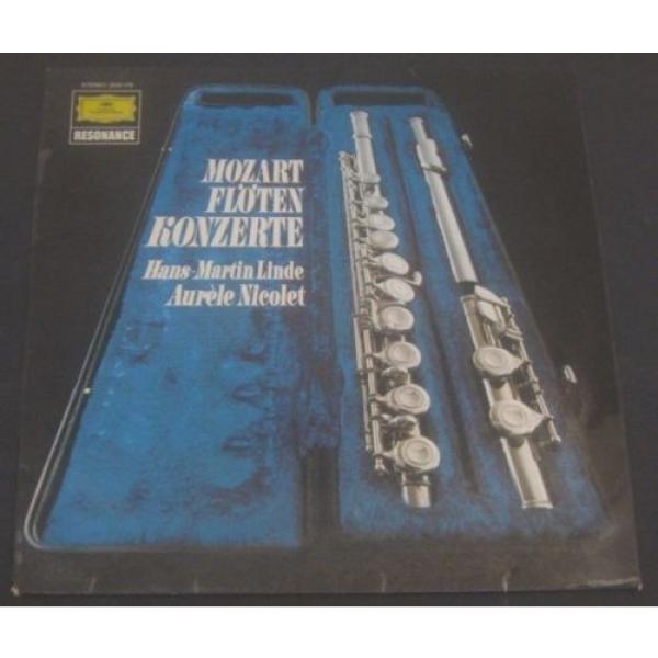 Mozart Flute Concertos Nos. 1 &amp; 2 Linde / Nicolet DGG 2535 178 LP EX #1 image