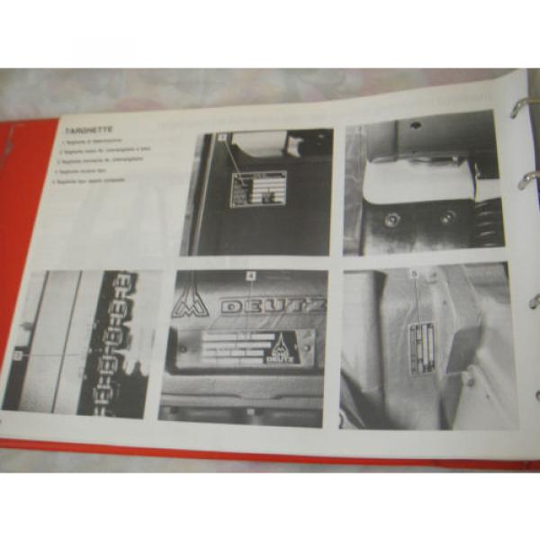 LINDE - Forklift  351 H20-H25-H30D (manual &amp; spare parts catalog) 100% ITALIAN #3 image