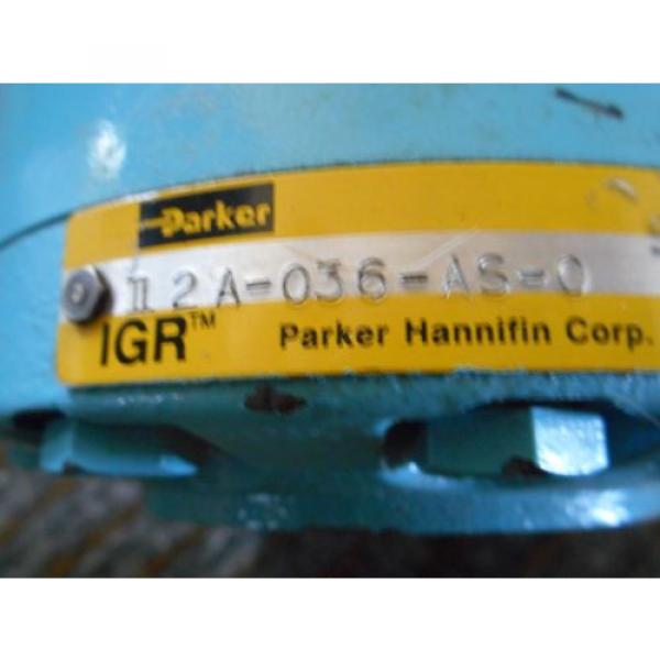 NEW Parker IGR 112A-036-AS-0 LOW SPEED HIGH TORQUE #2 image