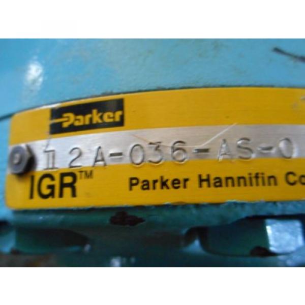 NEW Parker IGR 112A-036-AS-0 LOW SPEED HIGH TORQUE #5 image
