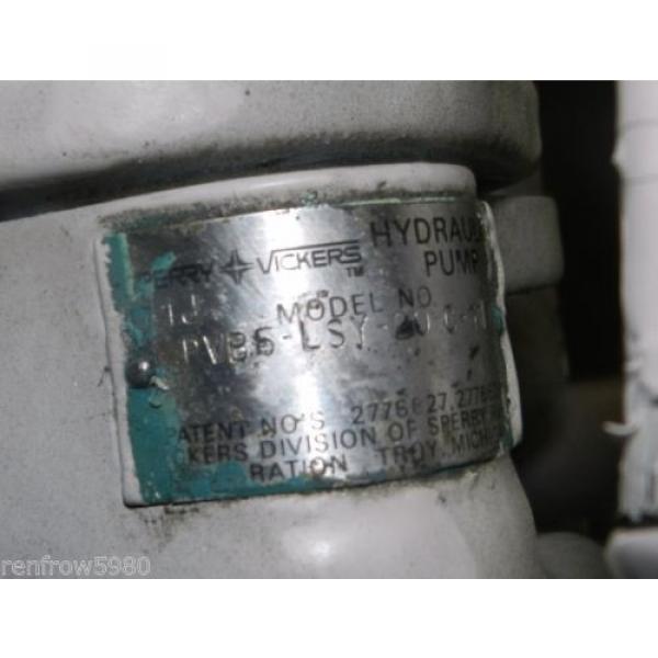 Vickers PVB5-LSY-20-C-11 Hydraulic Unit w/Westinghouse 5HP Motor #4 image