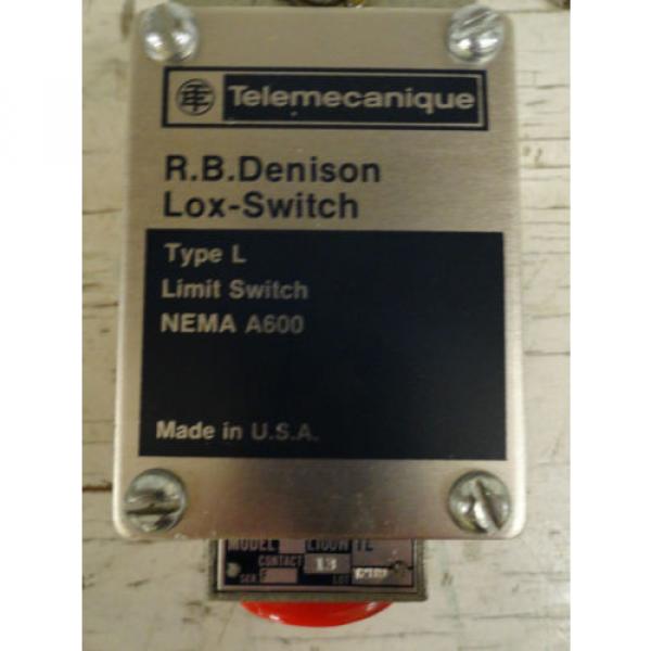 Telemecanique / RB Denison L100WTL Type L Limit Switch  Origin #3 image