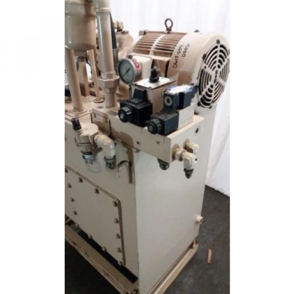 Daikin 5hp Hydraulic Unit System V38A-1R-80 Piston Pump 48 Gallon Tank Press #4 image