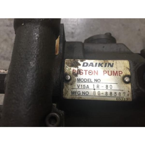 Daikin Pump V15A1R-80 w/Motor M15A1-1-40 MI5AI-1-40 FREE SHIPPING #3 image