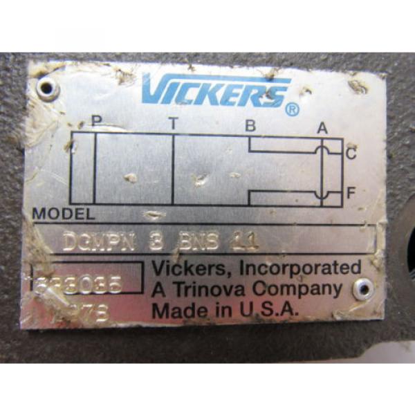Vickers DGMPN-3-BNS-11 Hydraulic Pressure Control Valve #10 image