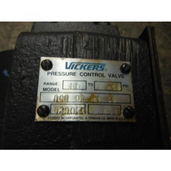 VICKERS HYDRAULIC VALVE RCG 03 A1 30 ~ USED #3 image