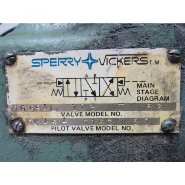Sperry Vickers DG5S4L 103 T 53 Hydraulic Directional Control Valve #9 image