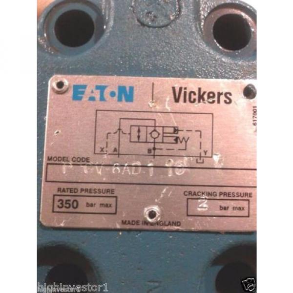 Eaton Vickers Pilot Operated Hydraulic Check Valve PCGV-6AD 1 10 Origin 350 bar max #5 image