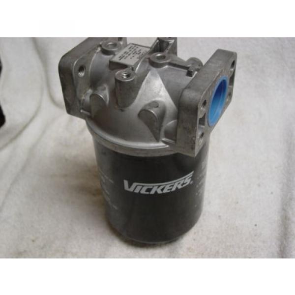 Vickers FILTER HOUSING by-pass Valve ORFS-60F-3M 10  and filter 941190 Origin #1 image